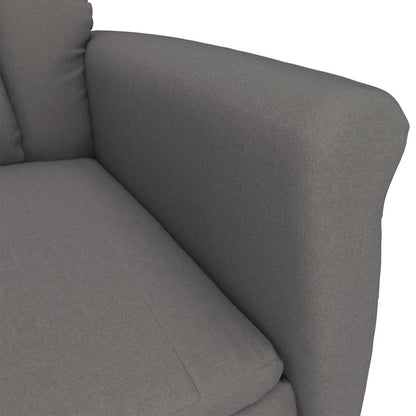 Recliner Chair Dark Grey Dark grey 70.5 x 96.5 x 95 cm Fabric