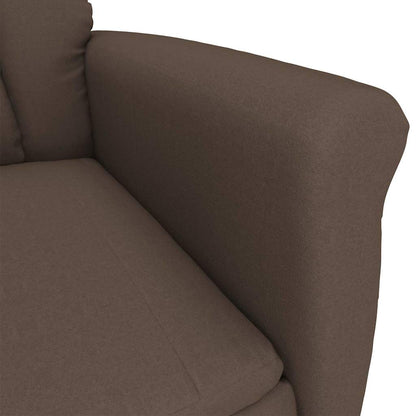 Massage Chair Brown 70.5 x 96.5 x 95 cm Faux leather