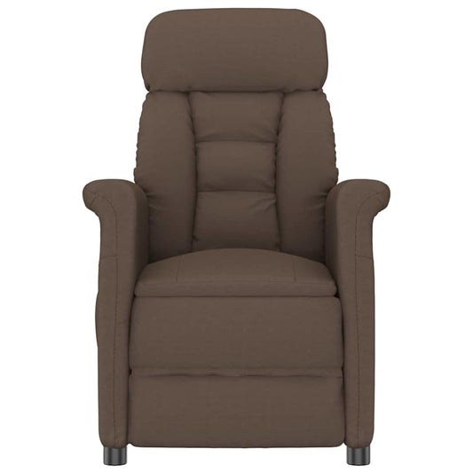 Massage Chair Brown 70.5 x 96.5 x 95 cm Faux leather