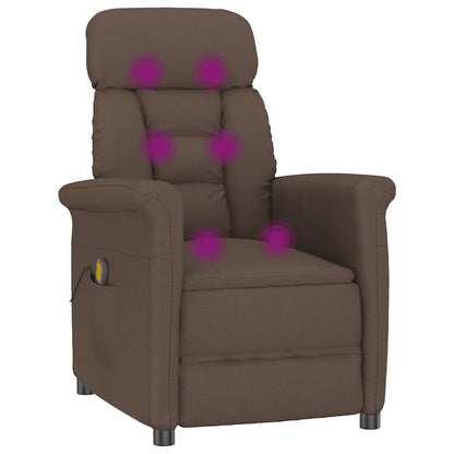 Massage Chair Brown 70.5 x 96.5 x 95 cm Faux leather