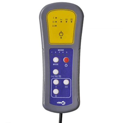 Massage Chair Light grey 70.5 x 96.5 x 95 cm Polyester
