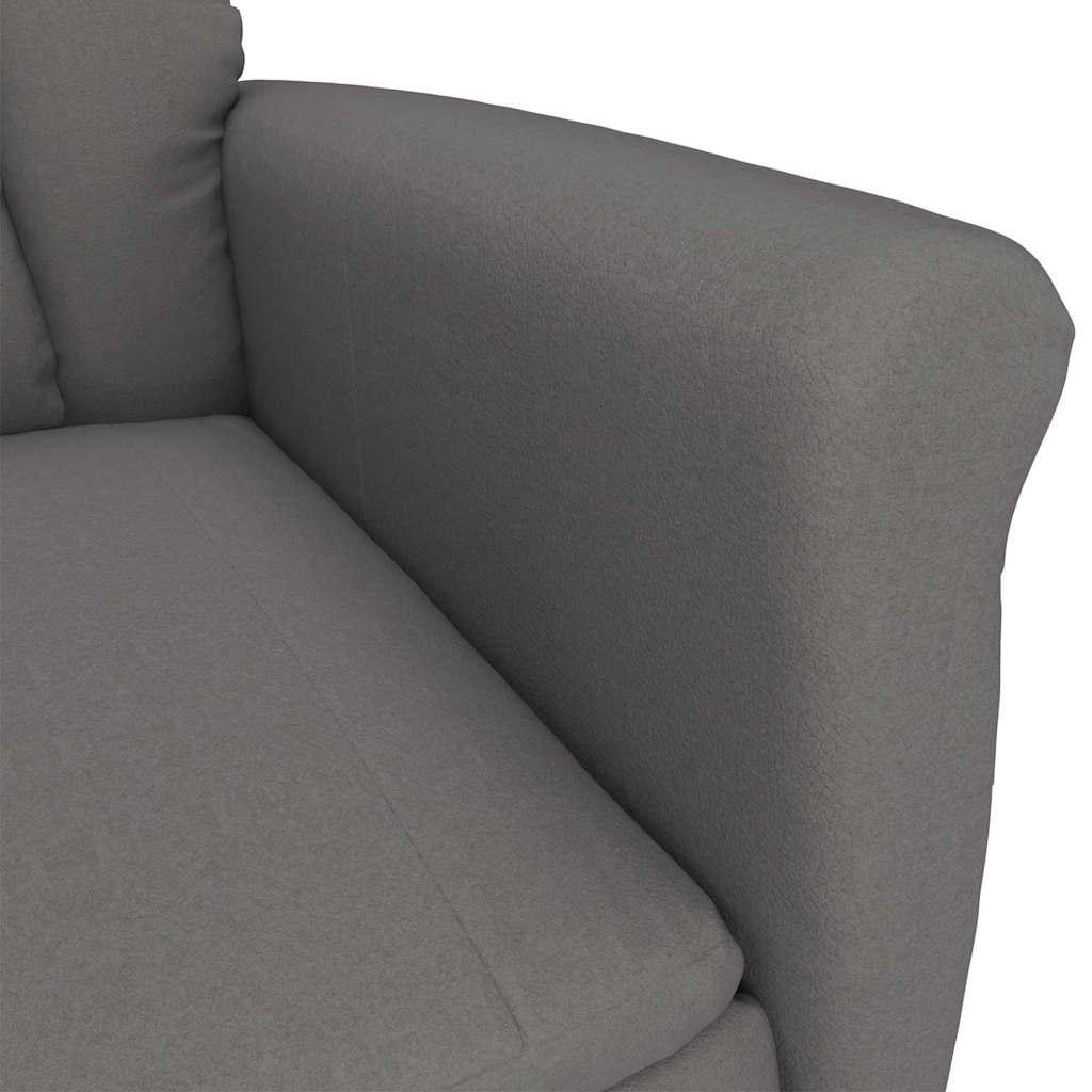 Massage Chair Dark grey 70.5 x 96.5 x 95 cm Polyester