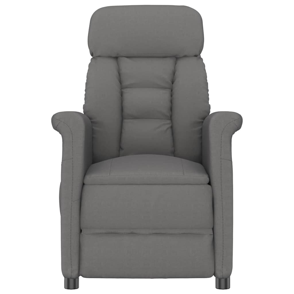 Massage Chair Dark grey 70.5 x 96.5 x 95 cm Polyester
