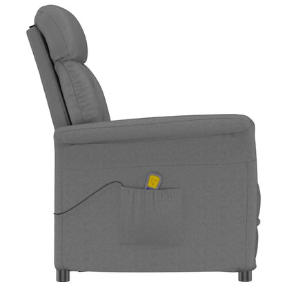 Massage Chair Dark grey 70.5 x 96.5 x 95 cm Polyester