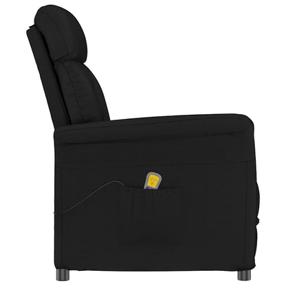 Massage Chair Black 70.5 x 96.5 x 95 cm Faux leather