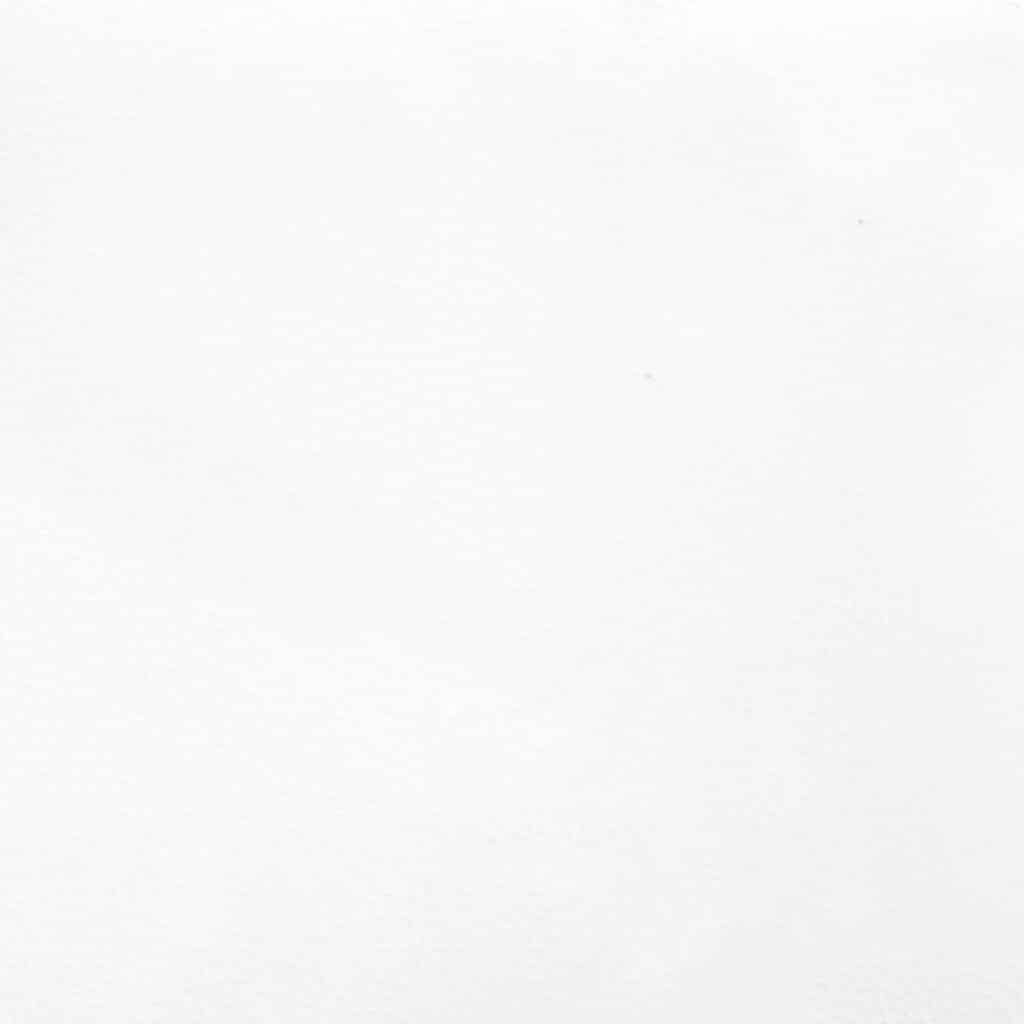 Bed Frame without Mattress White 180x200cm Super King Faux Leather