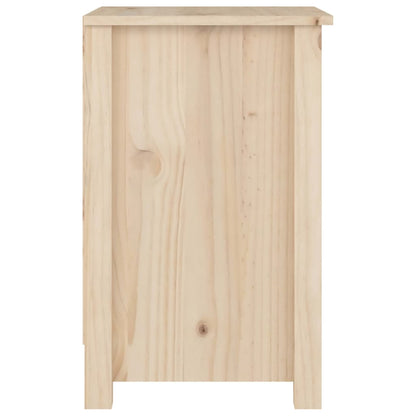 Bedside Cabinet 40x35x55 cm Solid Wood Pine