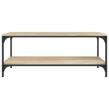 Coffee Table Sonoma Oak 80x50x40 cm Engineered Wood