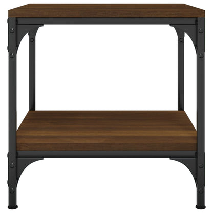 Side Tables 2 pcs Brown Oak 40x40x40 cm Engineered Wood