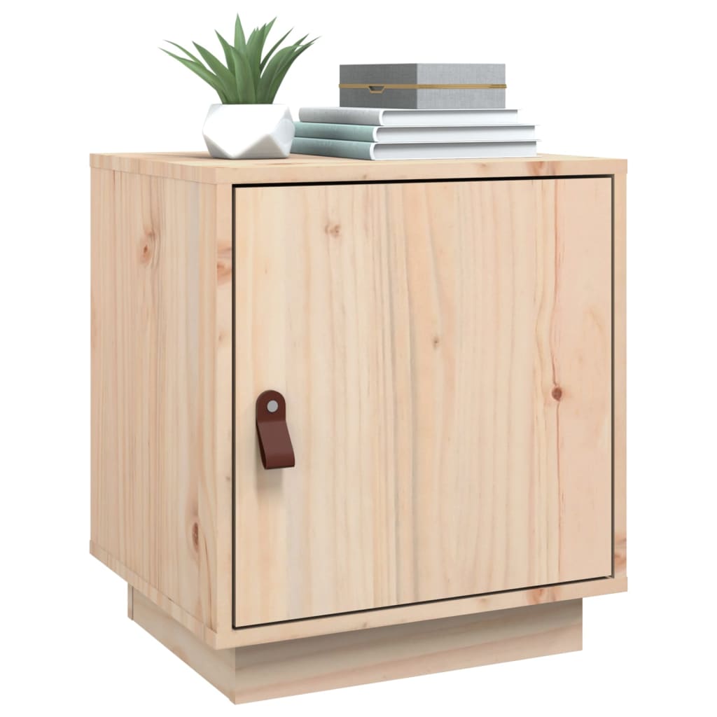 Bedside Cabinet 40x34x45 cm Solid Wood Pine