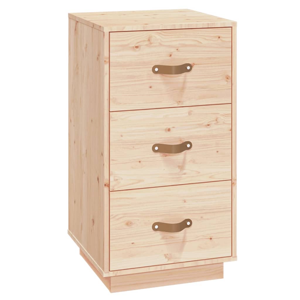 Bedside Cabinet 40x40x75 cm Solid Wood Pine