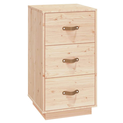 Bedside Cabinet 40x40x75 cm Solid Wood Pine