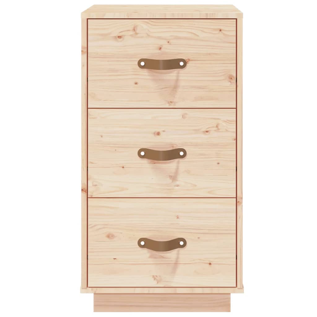 Bedside Cabinet 40x40x75 cm Solid Wood Pine