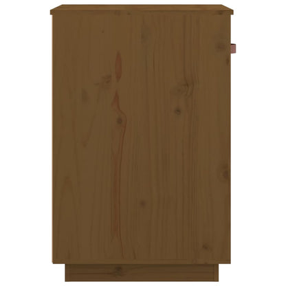 Desk Cabinet Honey Brown 40x50x75 cm Solid Wood Pine