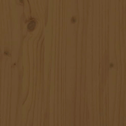 Desk Cabinet Honey Brown 40x50x75 cm Solid Wood Pine