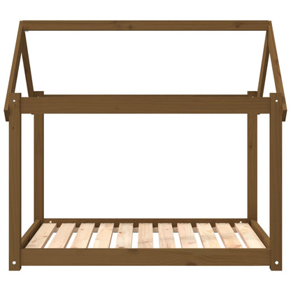 Dog Bed Honey Brown 101x70x90 cm Solid Wood Pine