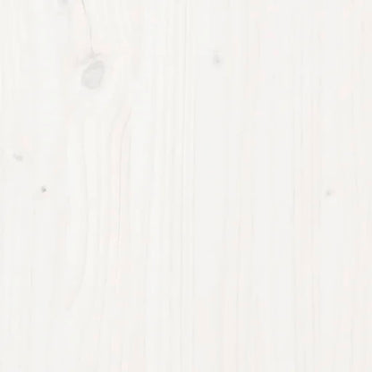 Towel Rack White 23x18x60 cm Solid Wood Pine