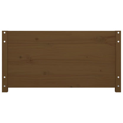 Day Bed without Mattress Honey Brown 90x190 cm Single  Solid Wood Pine