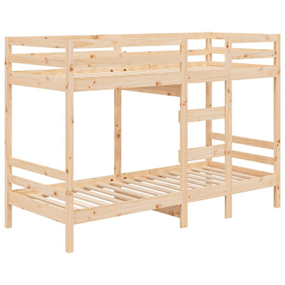 Bunk Bed without Mattress 80x200 cm Solid Wood Pine