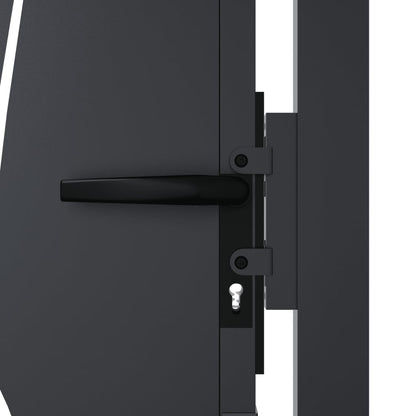 Garden Gate Anthracite 105x80 cm Steel Grass Design