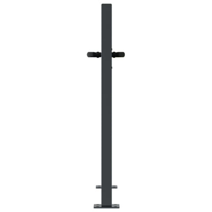 Garden Gate Anthracite 105x105 cm Steel Grass Design