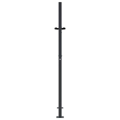 Garden Gate Anthracite 105x130 cm Steel Grass Design
