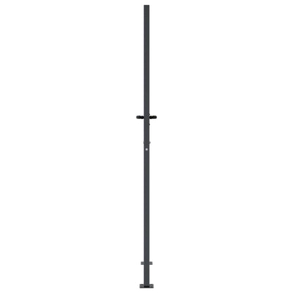Garden Gate Anthracite 105x180 cm Steel Grass Design