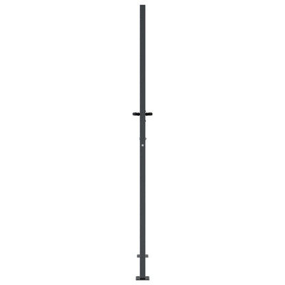Garden Gate Anthracite 105x205 cm Steel Grass Design