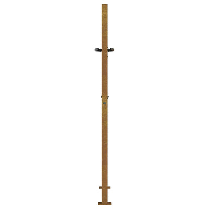 Garden Gate 105x155 cm Corten Steel Grass Design
