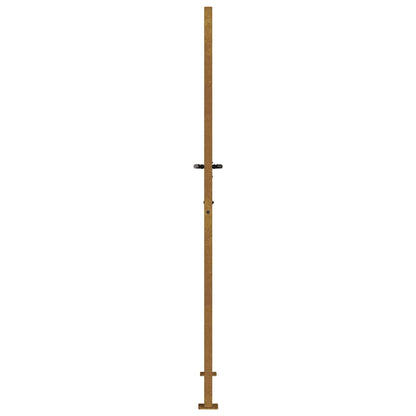 Garden Gate 105x180 cm Corten Steel Grass Design