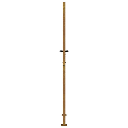 Garden Gate 105x205 cm Corten Steel Grass Design