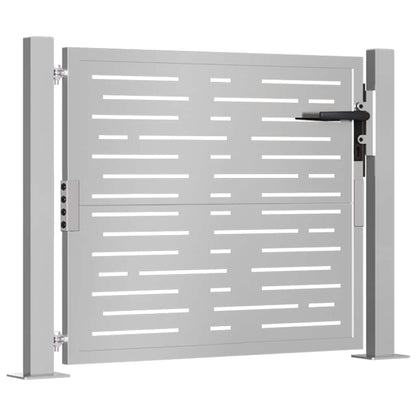 Garden Gate 105x80 cm Corten Steel Square Design