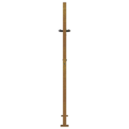 Garden Gate 105x130 cm Corten Steel Square Design