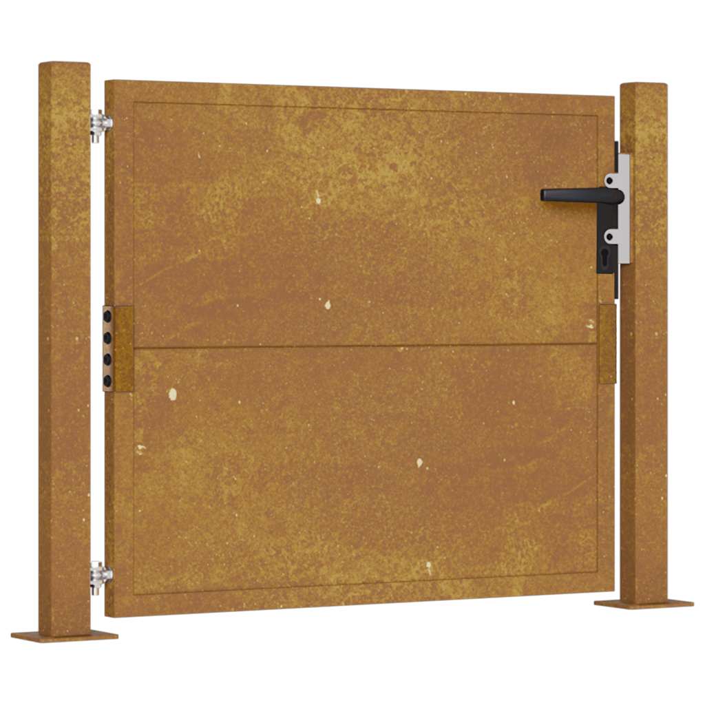 Garden Gate 105x105 cm Corten Steel