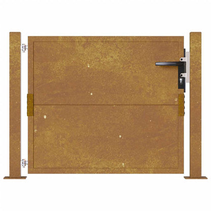 Garden Gate 105x105 cm Corten Steel