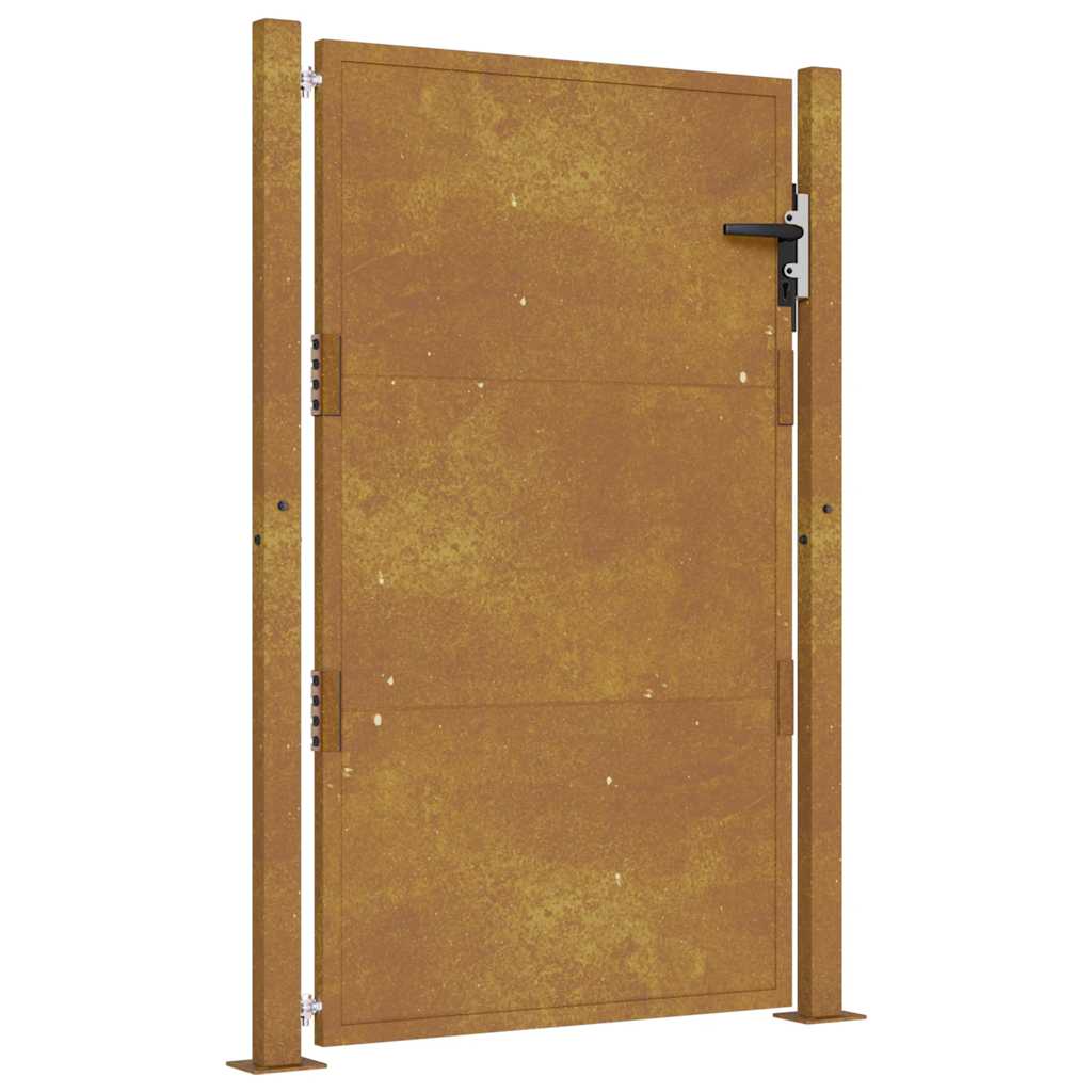 Garden Gate 105x130 cm Corten Steel