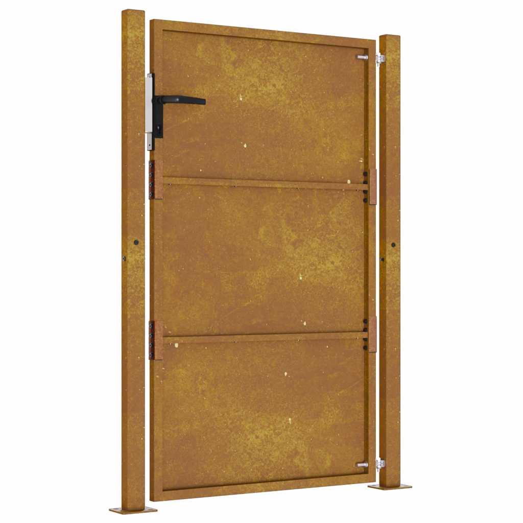 Garden Gate 105x130 cm Corten Steel