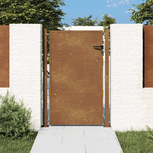 Garden Gate 105x130 cm Corten Steel