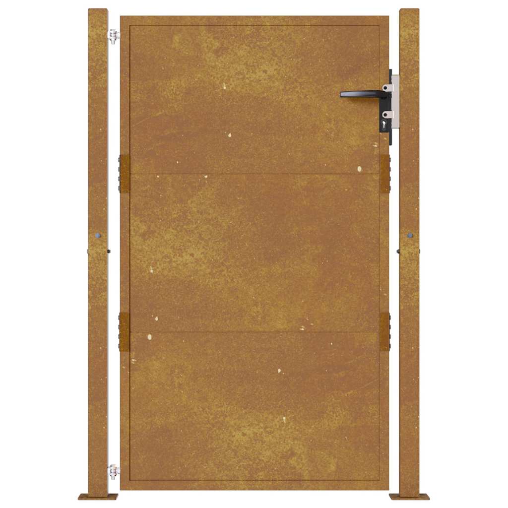 Garden Gate 105x155 cm Corten Steel