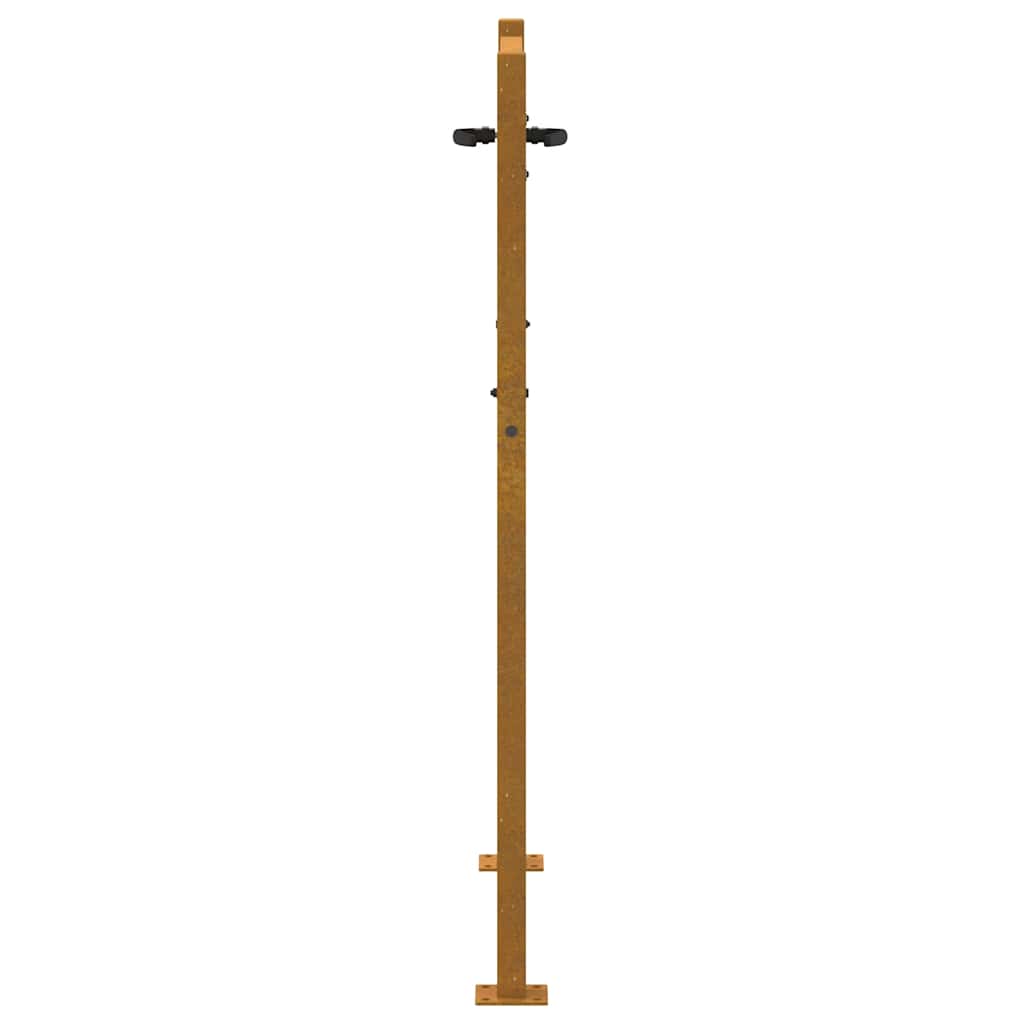 Garden Gate 105x130 cm Corten Steel Tree Design
