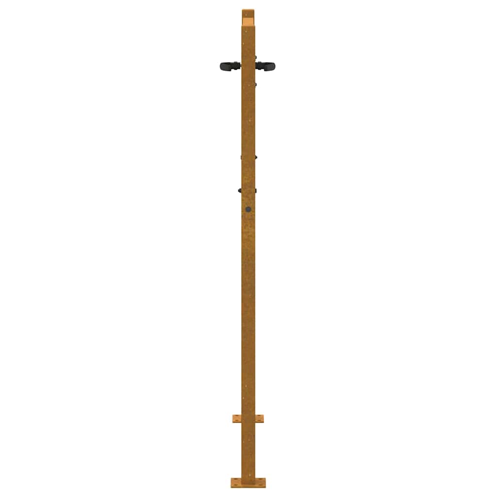 Garden Gate 105x155 cm Corten Steel Tree Design