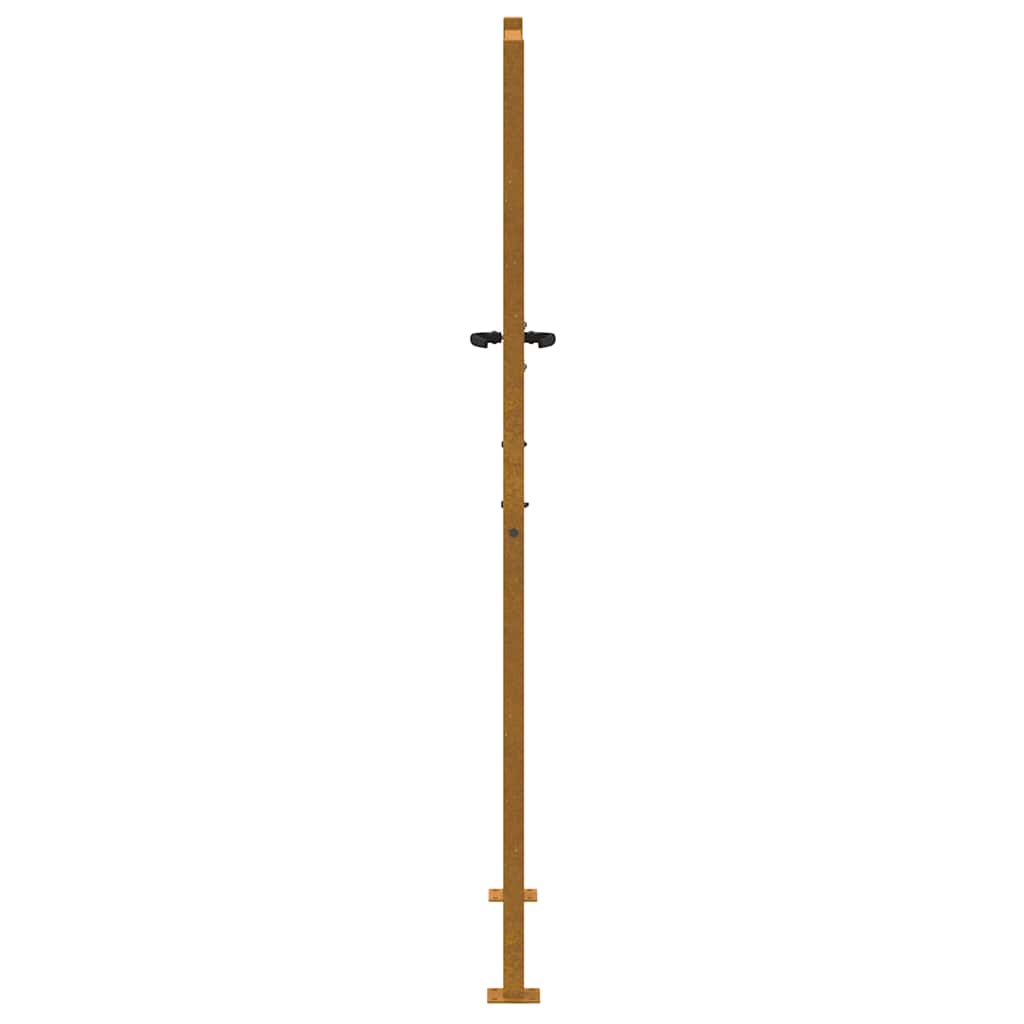 Garden Gate 105x205 cm Corten Steel Tree Design