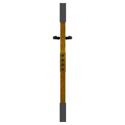 Garden Gate 85x75 cm Corten Steel Grass Design