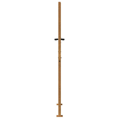 Garden Gate 105x180 cm Corten Steel Bamboo Design
