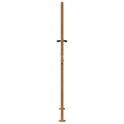 Garden Gate 105x205 cm Corten Steel Bamboo Design