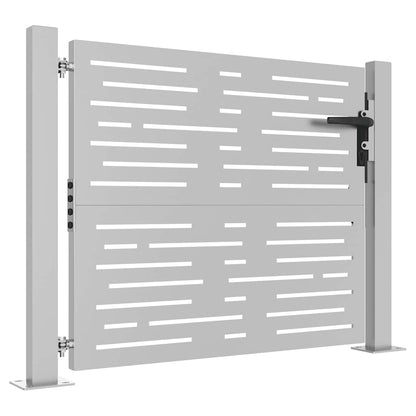 Garden Gate 105x80 cm Corten Steel Square Design