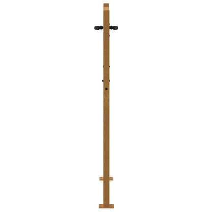 Garden Gate 105x130 cm Corten Steel Square Design