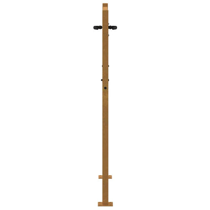 Garden Gate 105x155 cm Corten Steel Square Design