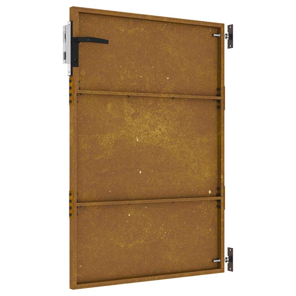 Garden Gate 85x125 cm Corten Steel