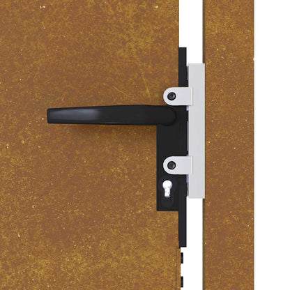 Garden Gate 105x80 cm Corten Steel